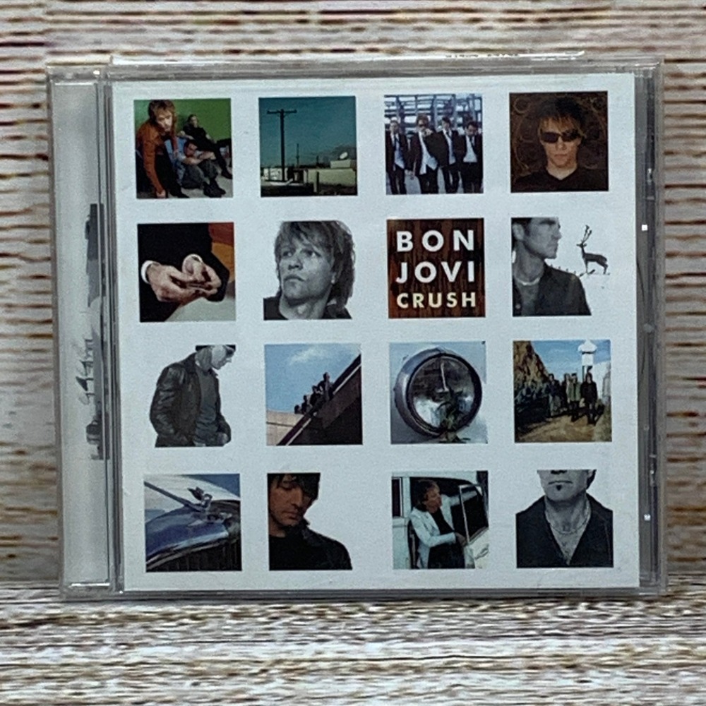 Bon Jovi - Crush [CD Album Island Records 2000]‎ Pop Rock Music